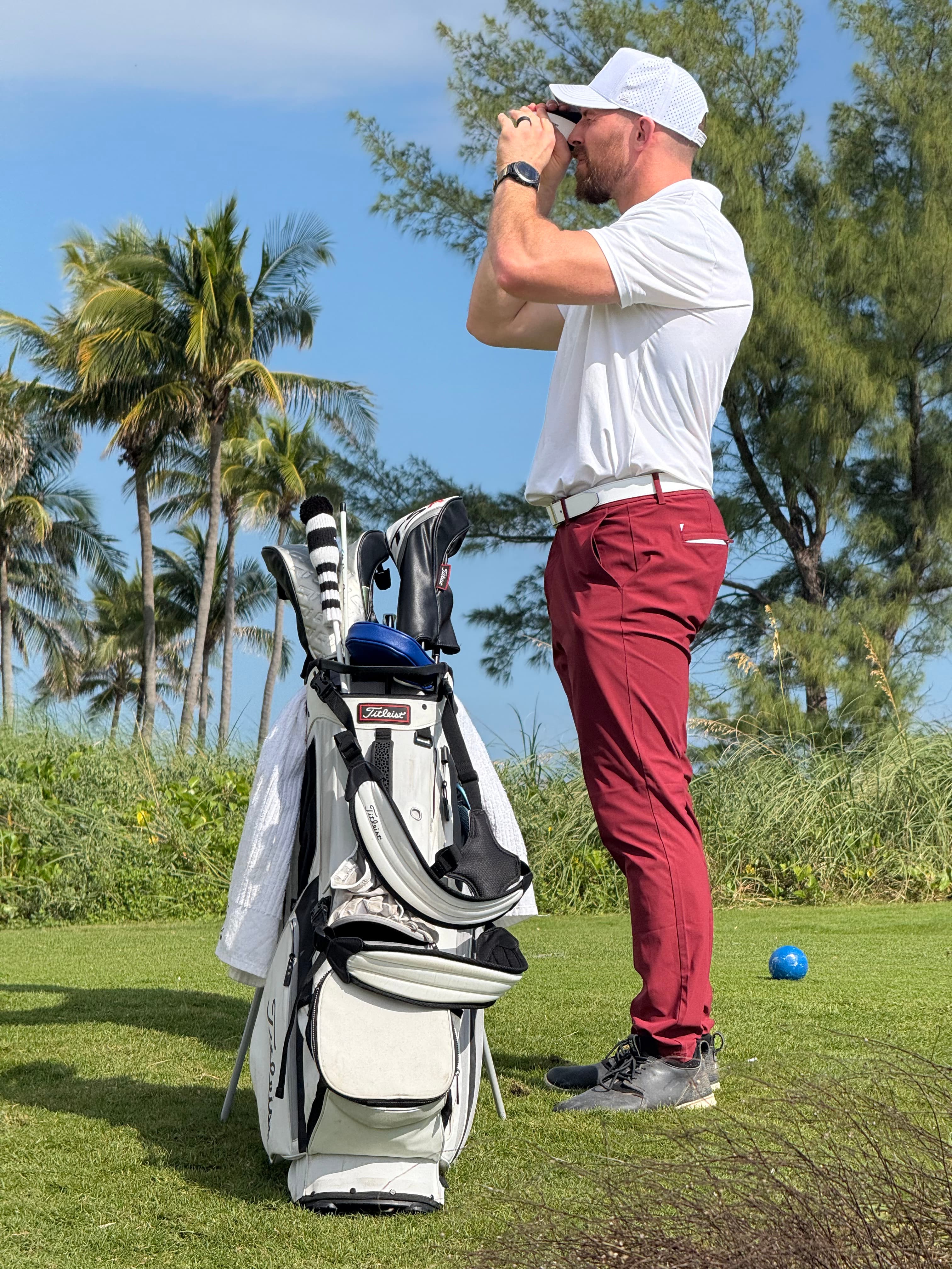 David Zabinski on the golf course